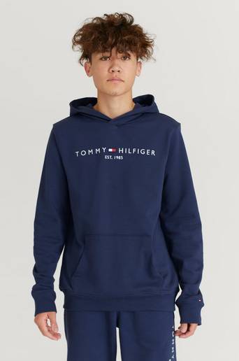 Tommy Hilfiger Hoodie Essential Hoodie Blå