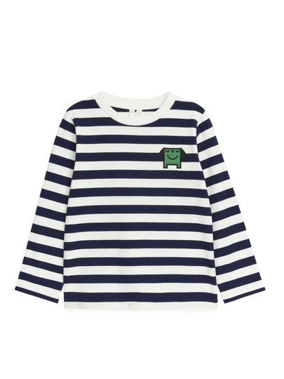 Monster Badge Long Sleeve - Blue