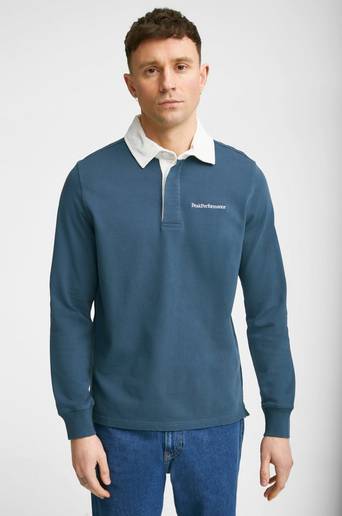 Peak Performance Sweatshirt M Rugby Shirt Blå