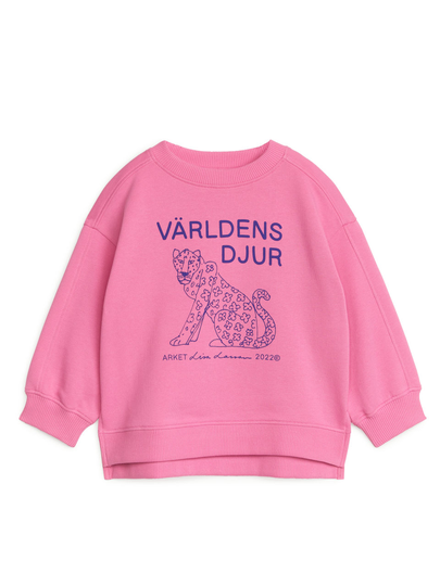 ARKET and Lisa Larson Printed Sweatshirt - Pink