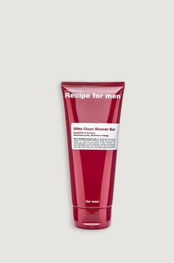 Recipe for men Ultra Clean Shower Gel 200ml Grå