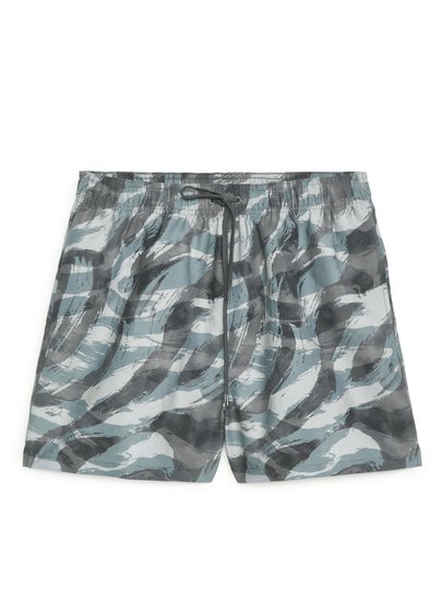 Printed Swim Shorts - Yellow