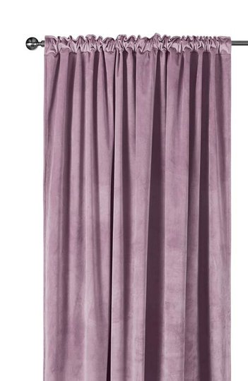 Cellbes Sammetsgardin 2-Pack Ljuslila