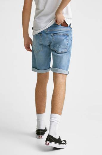 Scotch & Soda Jeansshorts Denim Shorts Blå