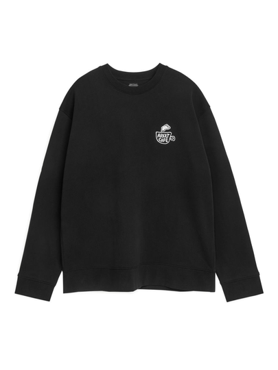 ARKET CAFÉ Sweatshirt - Black