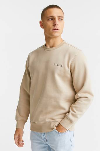 Nicce Sweatshirt Chest Logo Sweat Brun