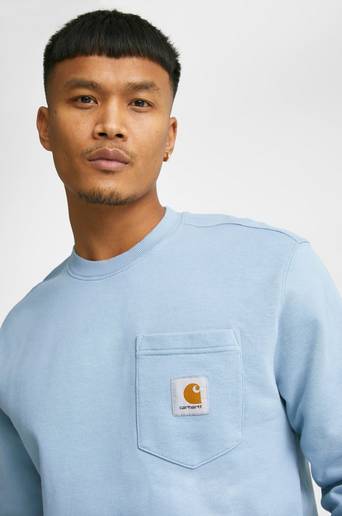 Carhartt WIP Sweatshirt Pocket Sweat Blå