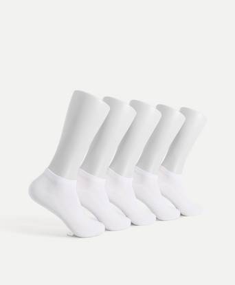 Resteröds Strumpor Ankle Socks Bamboo 5-pack Vit