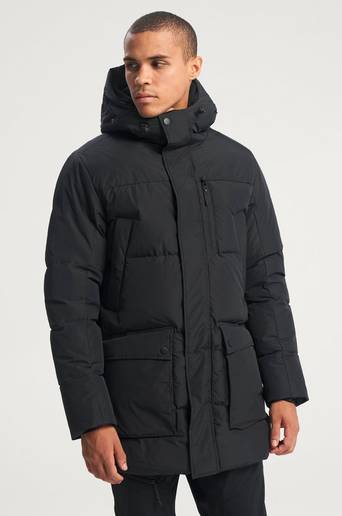 Studio Total Dunjacka Down Puffer Parka Svart