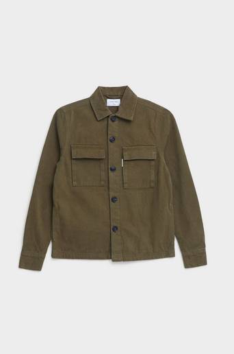 Studio Total Overshirt Utility Overshirt Grön