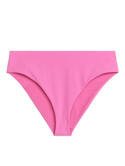 Matte Bikini Briefs - Pink