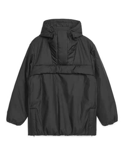 Padded Outdoor Anorak - Black