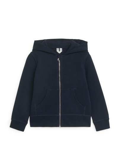 Zip Hoodie - Blue