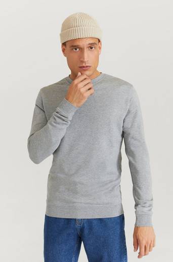 Resteröds Sweatshirt Bamboo Grå