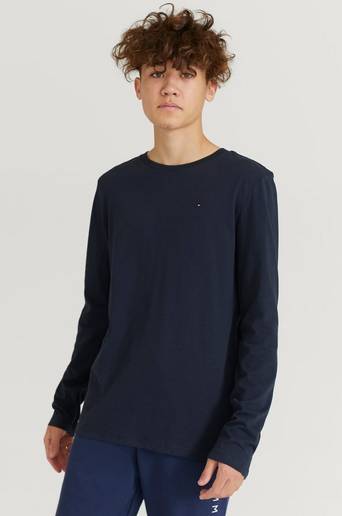 Tommy Hilfiger Långärmad T-Shirt Boys Basic CN Knit L/S Blå