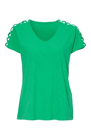 Cellbes Trikåtopp Grön