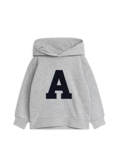 Organic Cotton Hoodie - Grey