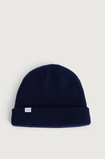 Les Deux Mössa Wayne Wool Beanie Blå