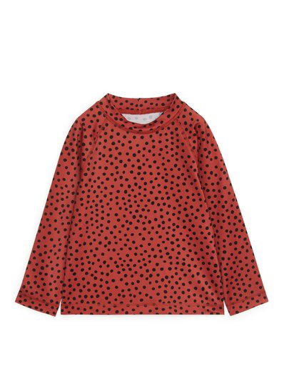 Long-Sleeved UV Top - Orange