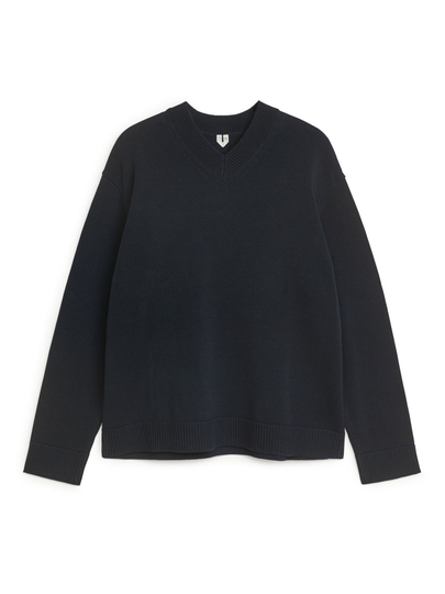 Cotton Jumper - Blue