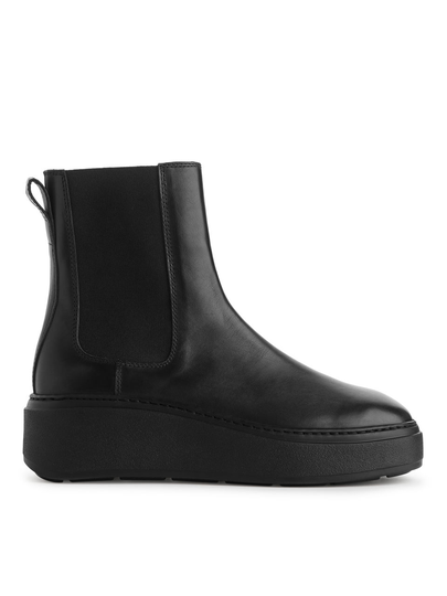 Chunky Chelsea Boots - Black