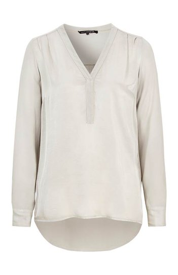 Amy's Stories Blus Sandrine Gråbeige