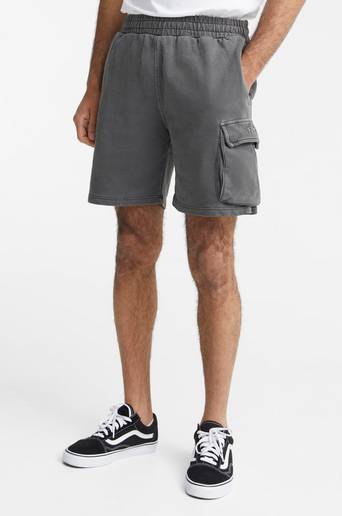 Nicce Shorts Garment Dye Mercury Jog Shorts Svart