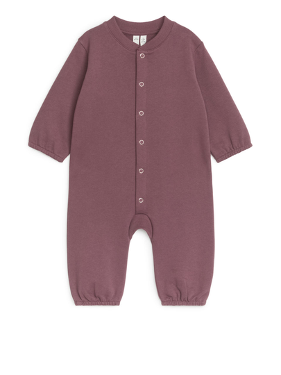 Jersey Overall - Pink
