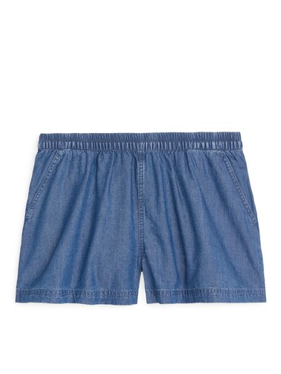 Pull-On Shorts - Blue