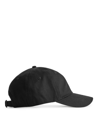 Cotton Twill Cap - Black