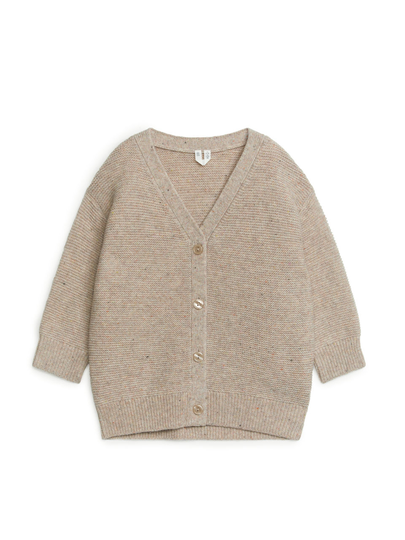 Wool Cardigan - Beige