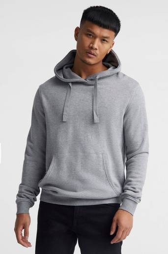 Resteröds Huvtröja Hoodie Bamboo Grå