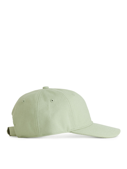 Cotton Canvas Cap - Green