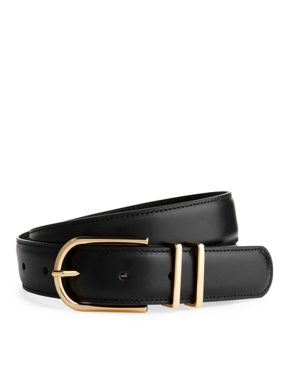 Leather Belt - Black