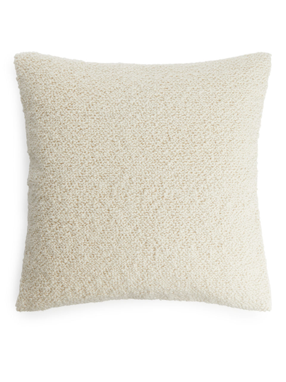 Handwoven Wool Cushion Cover - Beige