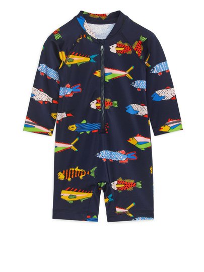 All-in-One Swimsuit UPF50 - Blue