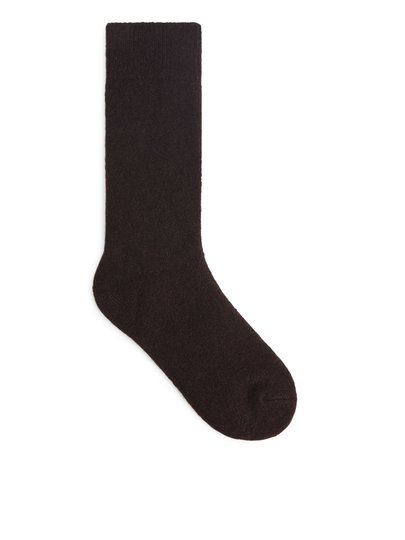 Merino Wool Socks - Brown