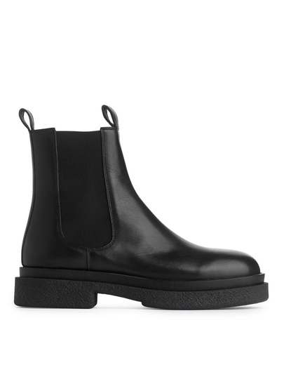Chunky Chelsea Boots - Black
