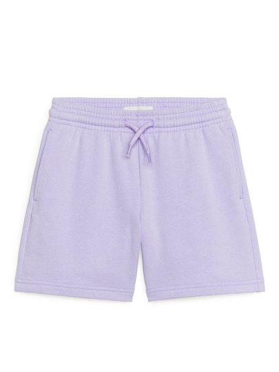 Sweatshirt Shorts - Purple