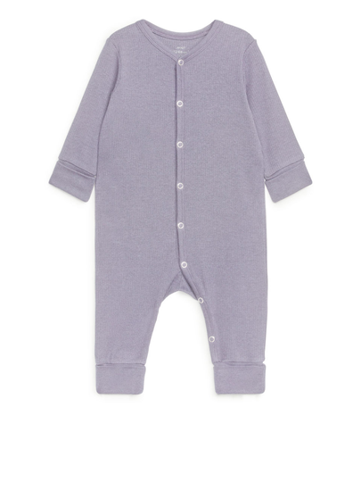 Cotton Lyocell Pyjama - Purple