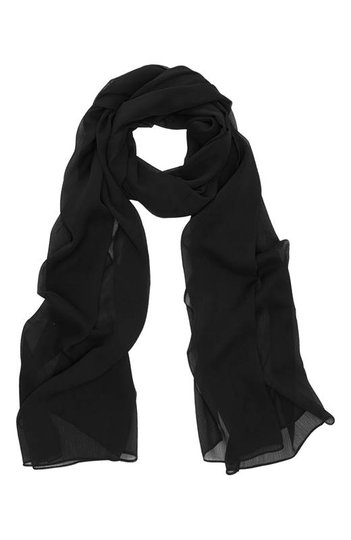 Cellbes Scarf i chiffong Svart