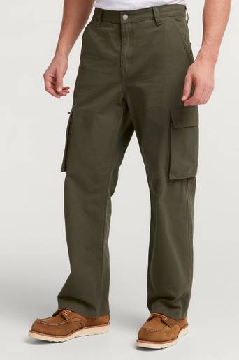Dr.Denim Cargobyxor Omar Utility Grön