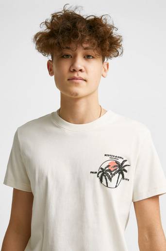 Scotch & Soda T-Shirts SS Vit