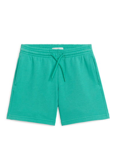 French Terry Shorts - Green