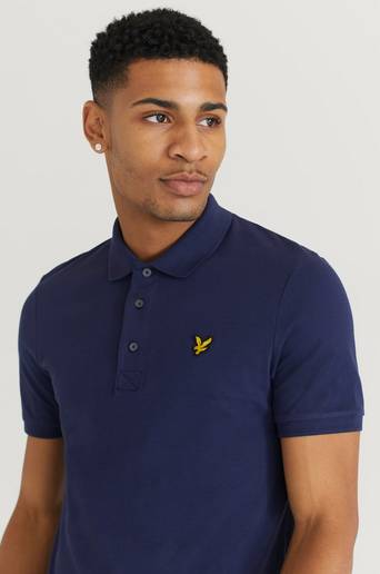 Lyle & Scott Pikétröja Plain Polo Shirt Blå