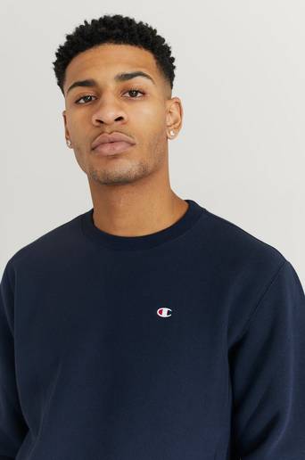 Champion Reverse Weave Sweatshirt Crewneck Sweatshirt Blå