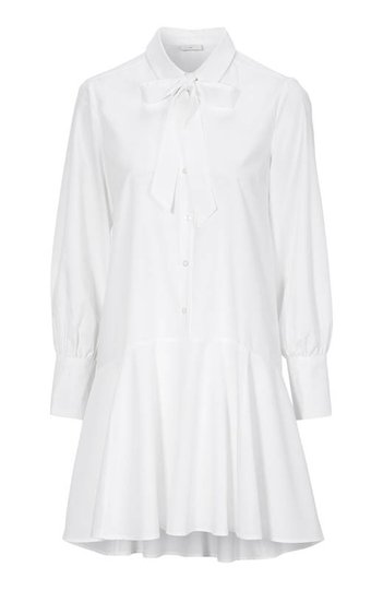 Freequent Långskjorta Flynn Offwhite