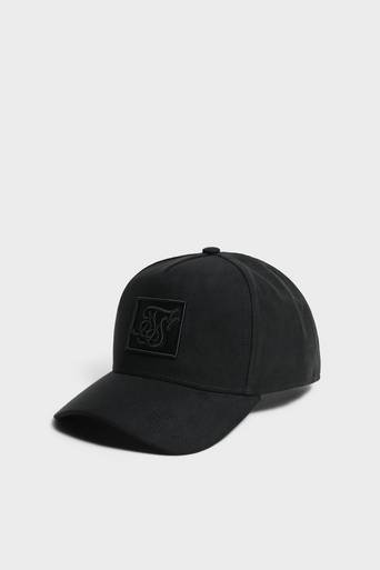 SIKSILK Keps Prestige Patch Sueded Trucker Svart