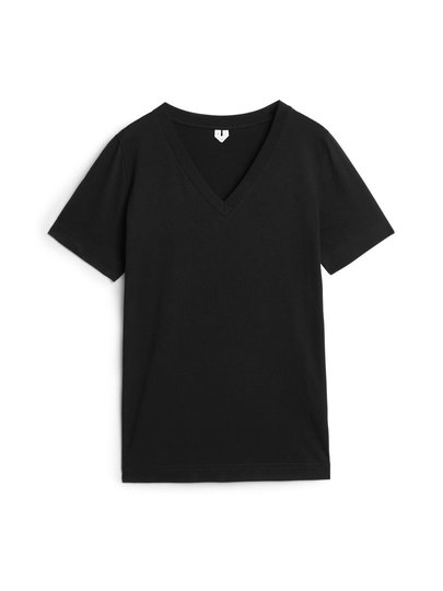 V-Neck T-Shirt - Black