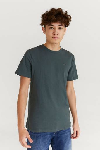 Tommy Hilfiger T-Shirt Essential Cotton Tee S/S Grön